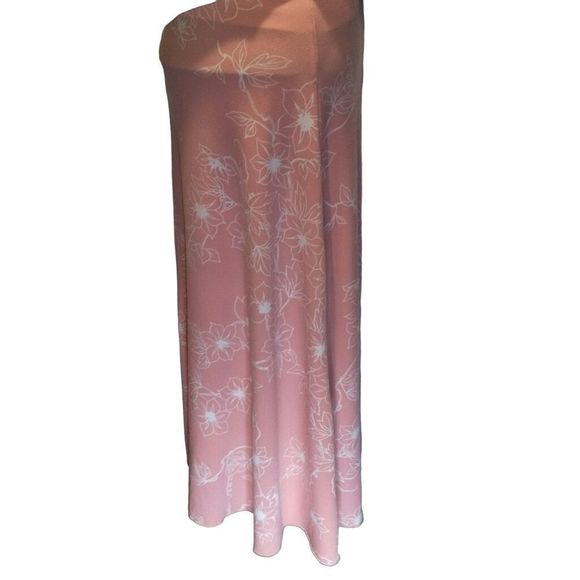 Pink & White Knee Length Smart Set Skirt - Picture 7 of 9